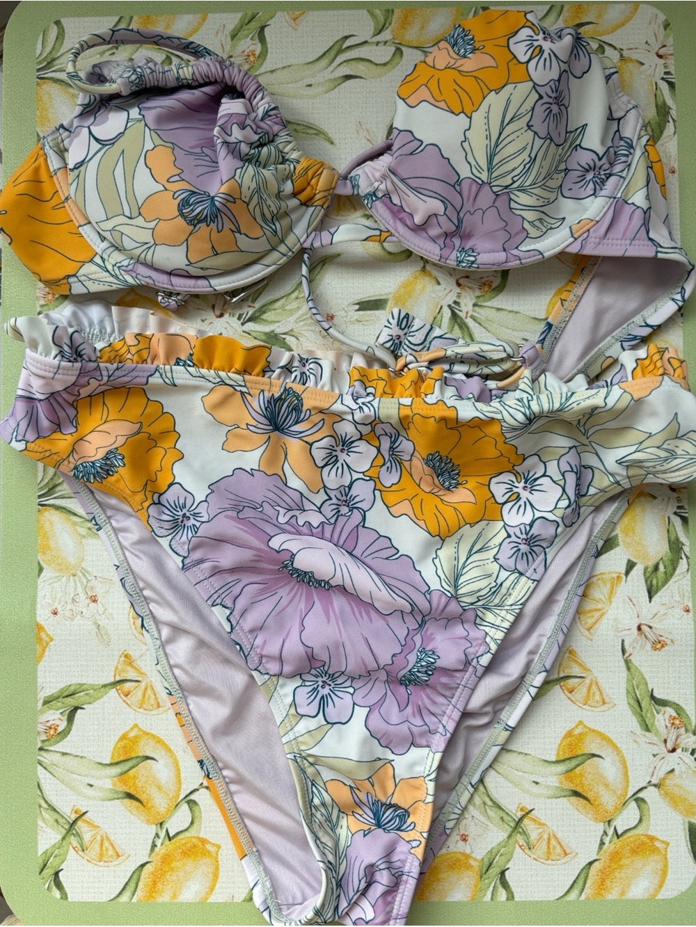 Four Bathing suit and one Bikini Top - Picture 12 of 14